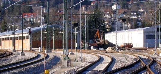 neue Wartungshalle der AVG in Freudenstadt