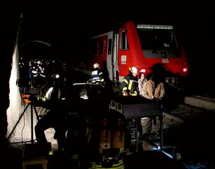 Tunnelrettungsübung im Sommerau-Tunnel Schwarzwaldbahn