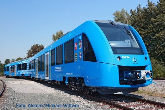 Coradia iLint Foto: Alstom / Michael Wittwer